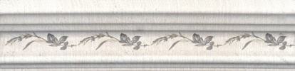 Изображение Керамическая плитка Kerama Marazzi Бордюр багет Кантри Шик белый декорированный BLB028 