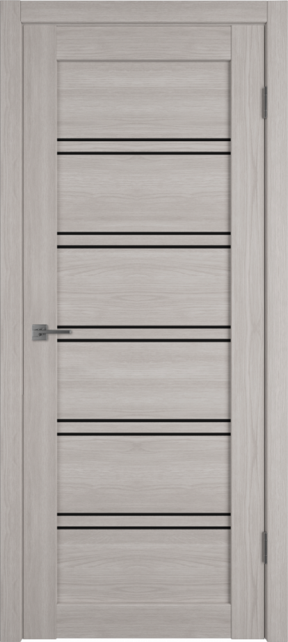 Изображение Двери Межкомнатные Atum Pro 28 Stone Oak black glass 