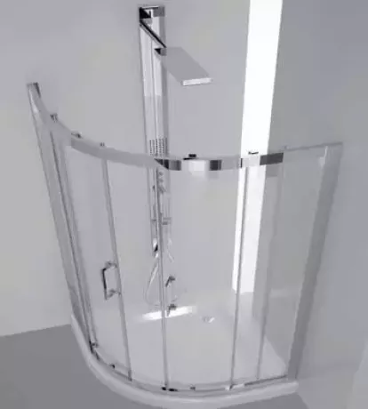 Изображение Сантехника Forte Flora BL601 с прозрачным стеклом 