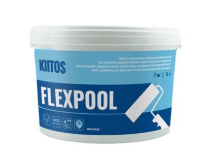 Изображение Паркетная химия Kiitos Мастика гидроизоляционная Kiitos Flexpool 7 кг 