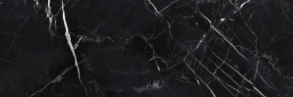 Изображение Керамическая плитка Meissen Плитка настенная Gatsby черный рельеф 12126 (GTU232) 