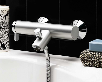 Изображение Сантехника Gustavsberg Смеситель для ванны термостат Coloric Серебро GB41219223 46 