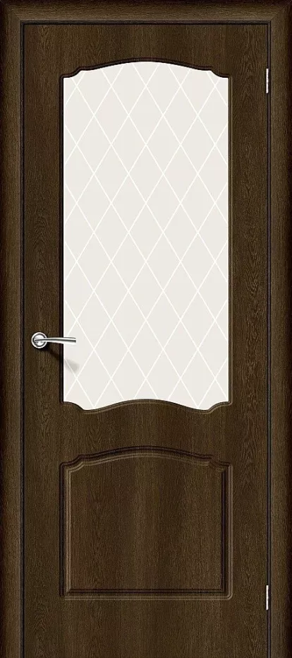 Изображение Двери Межкомнатные Альфа 2 Dark Barnwood / White Сrystal 