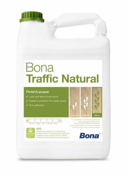 Изображение Паркетная химия Bona Паркетный лак Bona Traffic Natural 