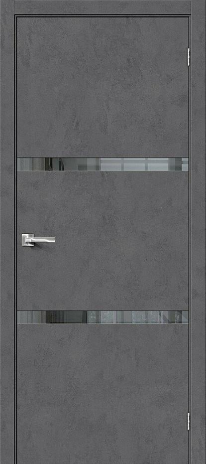 Изображение Двери Межкомнатные Браво-2.55 Slate Art Mirox Grey 