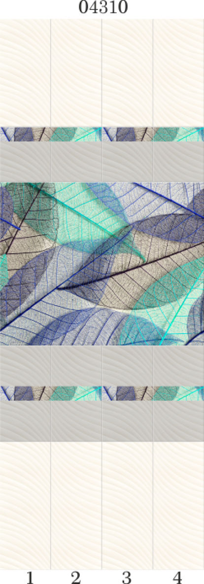 Изображение Стеновые панели ПВХ Симфония 04310 