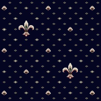 Изображение Ковролин Ковротекс Виктория Эко 01/5011 синий 