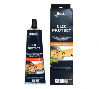 Изображение Паркетная химия Bostik Герметик для защиты от влаги ламината и паркетной доски Bostik Clic Protect 