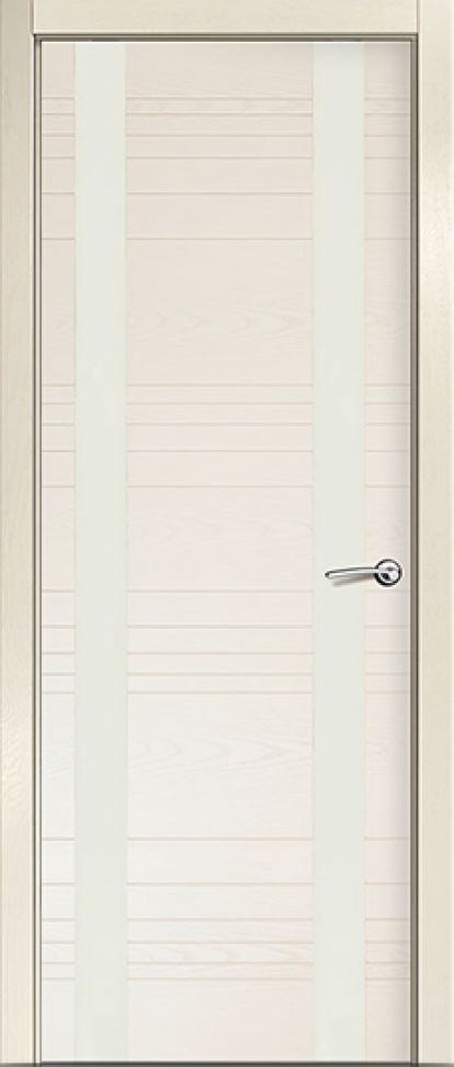 Изображение Двери Межкомнатные Дверное полотно V-II бьянко остекленное 