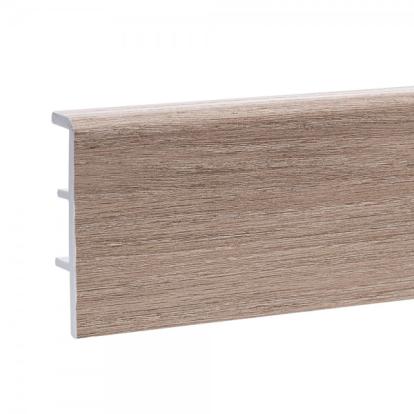 Изображение Плинтус Rico Высокий плинтус Rico Concept Вишня Гамильтон 80мм 